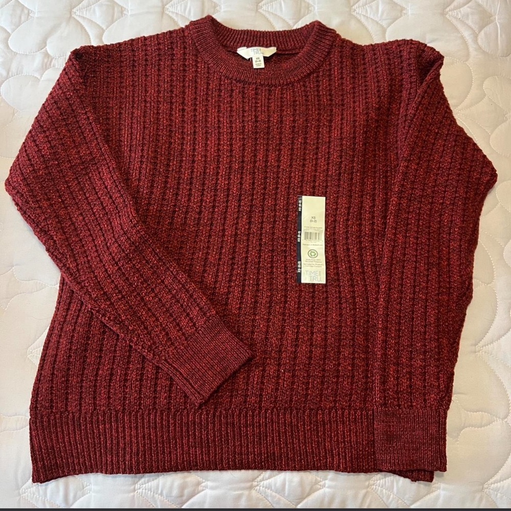 size xs sweater Time Tru brand new